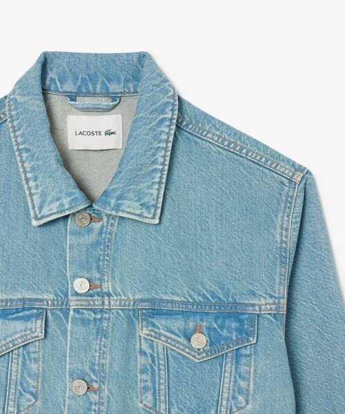 LACOSTE（ラコステ）の「バックワニロゴデニムジャケット（デニムジャケット・メンズ・ブルー・48/46/52/50）」の6枚目の写真