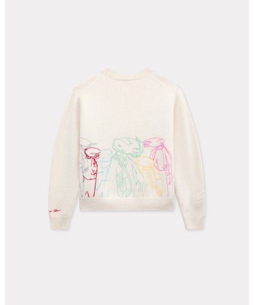 KENZO(ケンゾー)の「'Kenzo x Futura 2000' ウール ジャンパー(ニット/セーター・レディース・ホワイト系その他・SMALL/MEDIUM/X-SMALL)」の8枚目の写真