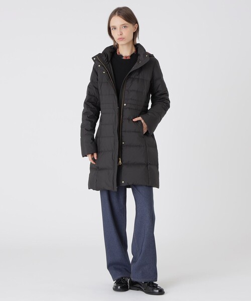 セール】【一部店舗限定】タフタロングダウンコート（ダウンジャケット