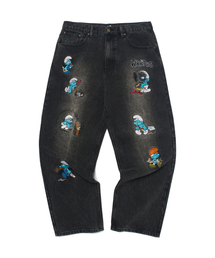 WKNDRS（ウィーキャンドース）の「HANDY DENIM PANTS (BLACK)（デニムパンツ）」