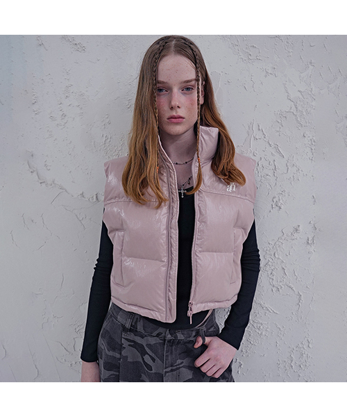 【新品】archivio ピンク ダウンベスト ベルト付き レディース Moonlight Vest PINK（ダウンベスト）｜AVANDRESS（アバンドレス ）の