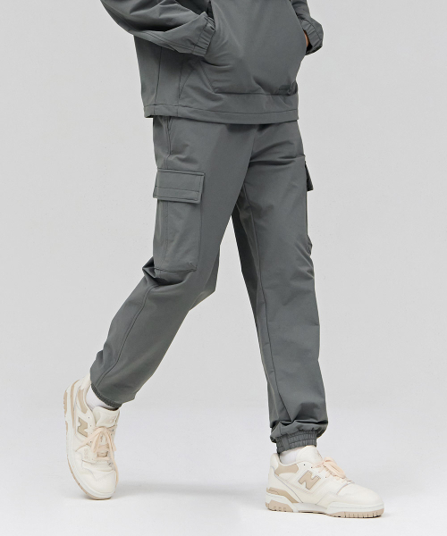 CHASECULT(チェイスカルト)の「男性ストレッチ裏起毛カーゴジョガーパンツ-カーキ(スウェットパンツ・メンズ・カーキ・70/76/82/86)」の3枚目の写真