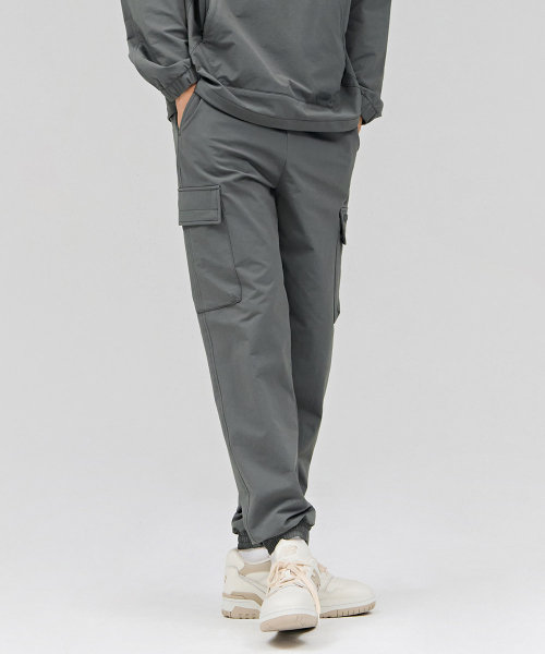 CHASECULT(チェイスカルト)の「男性ストレッチ裏起毛カーゴジョガーパンツ-カーキ(スウェットパンツ・メンズ・カーキ・70/76/82/86)」の4枚目の写真