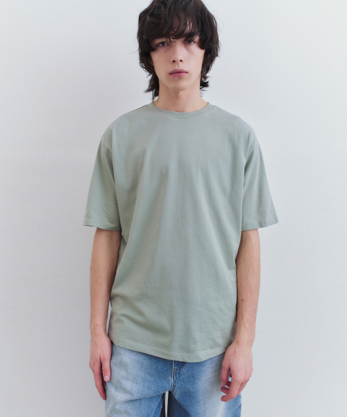 INSILENCE(インサイロンス)の「スーピマコットンプレミアムTシャツSAGEGREEN(Tシャツ/カットソー・メンズ・その他・MEDIUM/LARGE/SMALL)」の1枚目の写真