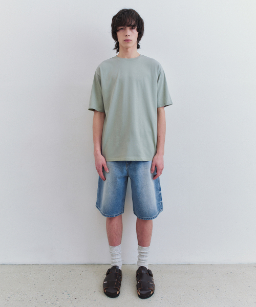 INSILENCE(インサイロンス)の「スーピマコットンプレミアムTシャツSAGEGREEN(Tシャツ/カットソー・メンズ・その他・MEDIUM/LARGE/SMALL)」の2枚目の写真
