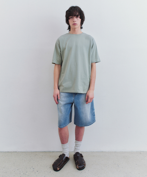 INSILENCE(インサイロンス)の「スーピマコットンプレミアムTシャツSAGEGREEN(Tシャツ/カットソー・メンズ・その他・MEDIUM/LARGE/SMALL)」の5枚目の写真