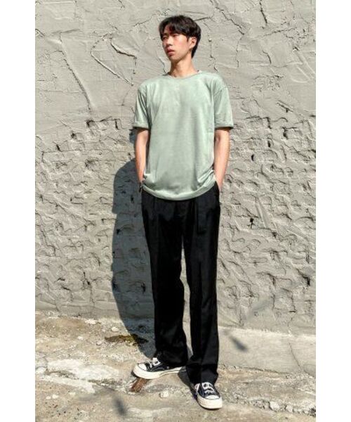 INSILENCE(インサイロンス)の「スーピマコットンプレミアムTシャツSAGEGREEN(Tシャツ/カットソー・メンズ・その他・MEDIUM/LARGE/SMALL)」の14枚目の写真