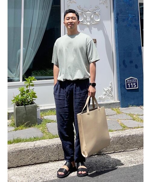 INSILENCE(インサイロンス)の「スーピマコットンプレミアムTシャツSAGEGREEN(Tシャツ/カットソー・メンズ・その他・MEDIUM/LARGE/SMALL)」の15枚目の写真