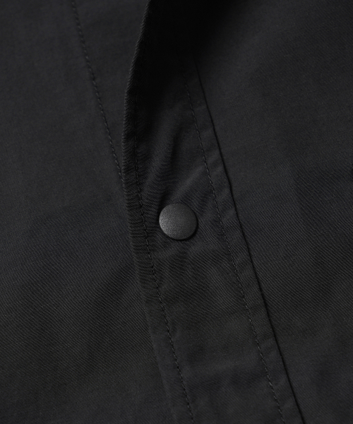 FRIZMWORKS(フリズムワークス)の「NYCO HALF COACH JACKET _ BLACK(ナイロンジャケット・メンズ・その他・MEDIUM/LARGE/X-LARGE)」の4枚目の写真