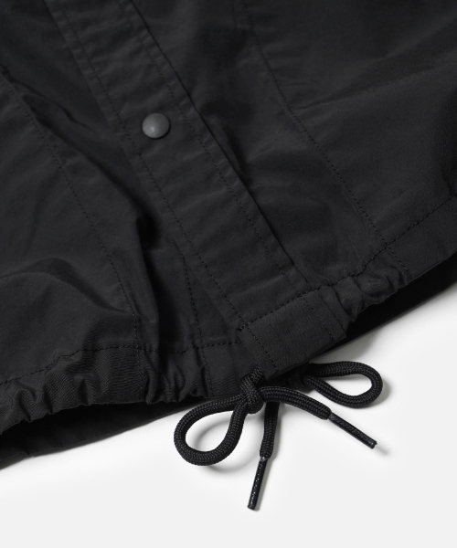 FRIZMWORKS(フリズムワークス)の「NYCO HALF COACH JACKET _ BLACK(ナイロンジャケット・メンズ・その他・MEDIUM/LARGE/X-LARGE)」の7枚目の写真