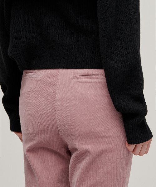 MUSINSA STANDARD WOMAN（ムシンサスタンダードウーマン）の「ウィメンズブーツカットコーデュロイパンツ[ピンク]（その他パンツ・レディース・その他・30/24/25/26/27/28/29）」の5枚目の写真