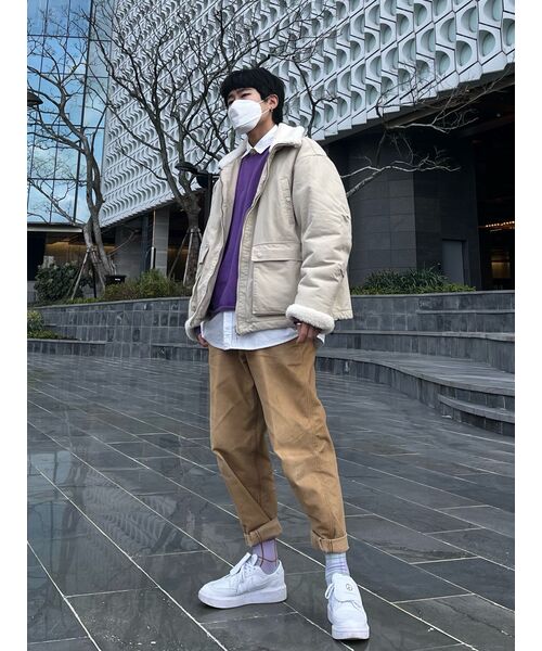 MUSINSA STANDARD WOMAN（ムシンサスタンダードウーマン）の「ウィメンズテーパードチノパンツ[ベージュ]（その他パンツ・レディース・その他・30/24/25/26/27/29）」の12枚目の写真