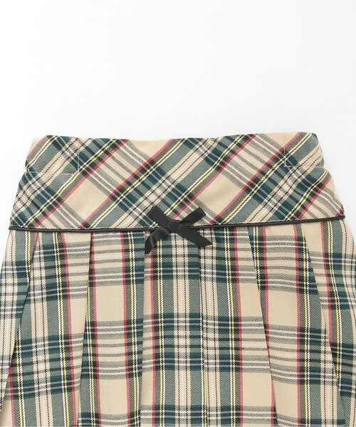 by LOVEiT（バイラビット）の「ワンポイントリボンプリーツスカート（スカート・キッズ・ブラック/ベージュ・130cm/160cm/120cm/140cm/150cm）」の4枚目の写真