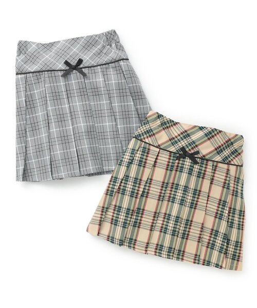 by LOVEiT（バイラビット）の「ワンポイントリボンプリーツスカート（スカート・キッズ・ブラック/ベージュ・130cm/160cm/120cm/140cm/150cm）」の9枚目の写真