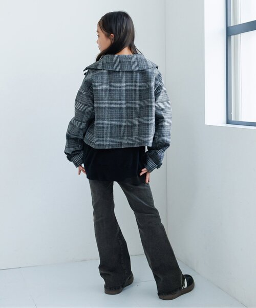 algy（アルジー）の「フレアパンツ（その他パンツ・キッズ・ブラック/サックスブルー・XX-SMALL/X-SMALL/SMALL/MEDIUM）」の5枚目の写真