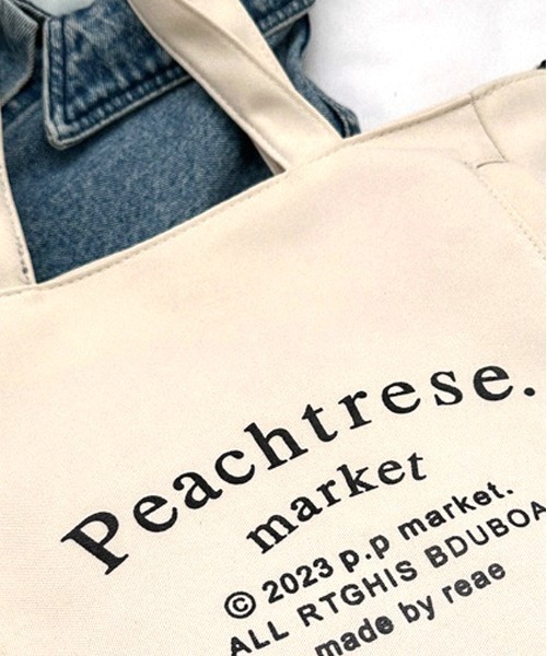BACKYARD FAMILY(バックヤードファミリー)の「トートバッグ pmytotobag14(トートバッグ・レディース・ブルー/アイボリー/ベージュ/ブラック/グレー・FREE)」の20枚目の写真