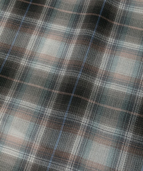 beautiful people(ビューティフルピープル)の「double-end fresco flannel check shirt(シャツ/ブラウス・レディース・ライトグレー・38)」の12枚目の写真