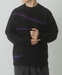 ITEMS URBANRESEARCH | ブレイクボーダー クルーネックニット(ニット/セーター)