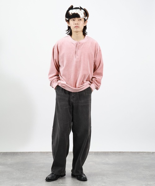 BAYFLOW(ベイフロー)の「バレルデニムパンツ(デニムパンツ・メンズ・ライトブルー/チャコール・MEDIUM/LARGE)」の4枚目の写真