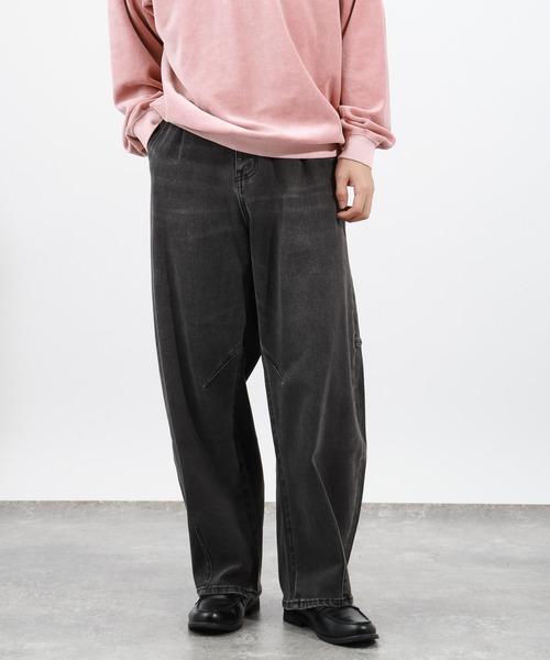 BAYFLOW(ベイフロー)の「バレルデニムパンツ(デニムパンツ・メンズ・ライトブルー/チャコール・MEDIUM/LARGE)」の5枚目の写真