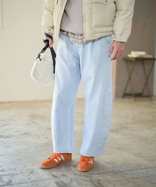 BAYFLOW(ベイフロー)の「バレルデニムパンツ(デニムパンツ・メンズ・ライトブルー/チャコール・MEDIUM/LARGE)」の15枚目の写真