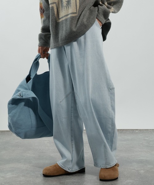 BAYFLOW(ベイフロー)の「バレルデニムパンツ(デニムパンツ・メンズ・ライトブルー/チャコール・MEDIUM/LARGE)」の17枚目の写真