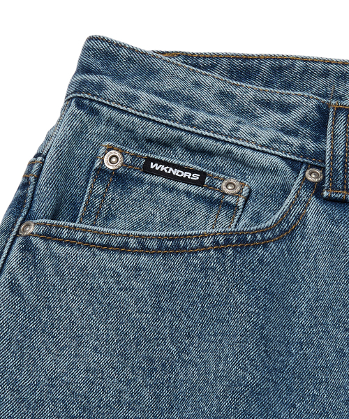 WKNDRS(ウィーキャンドース)の「COBWEB DENIM PANTS (DENIM)(デニムパンツ・レディース・その他・SMALL/MEDIUM/LARGE/X-LARGE)」の4枚目の写真