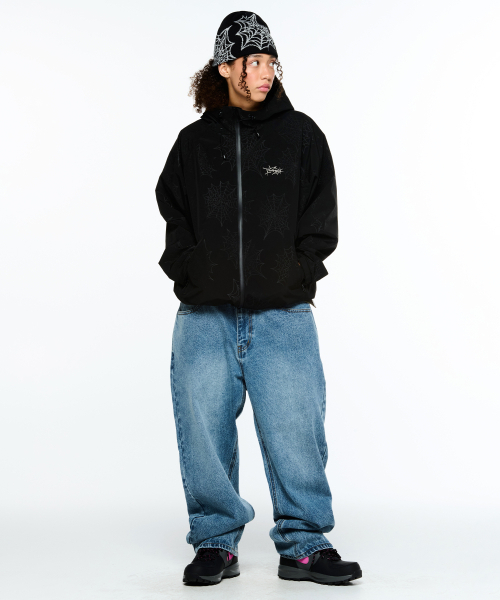 WKNDRS(ウィーキャンドース)の「COBWEB DENIM PANTS (DENIM)(デニムパンツ・レディース・その他・SMALL/MEDIUM/LARGE/X-LARGE)」の6枚目の写真