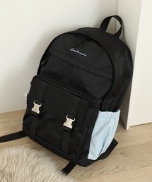 BISKEE】クリアポケット付きデイバッグ19L/リュック/バックパック