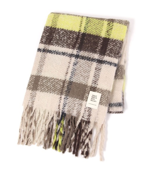 studio CLIP（スタディオクリップ）の「静電気軽減ふわふわストール（マフラー・レディース・ブルー/イエロー/オレンジ/ベージュ/ピンク/グリーン・FREE）」の11枚目の写真