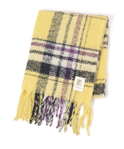 studio CLIP（スタディオクリップ）の「静電気軽減ふわふわストール（マフラー・レディース・ブルー/イエロー/オレンジ/ベージュ/ピンク/グリーン・FREE）」の12枚目の写真