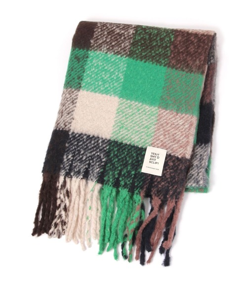 studio CLIP（スタディオクリップ）の「静電気軽減ふわふわストール（マフラー・レディース・ブルー/イエロー/オレンジ/ベージュ/ピンク/グリーン・FREE）」の13枚目の写真