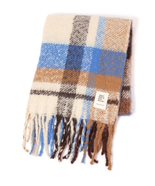 studio CLIP（スタディオクリップ）の「静電気軽減ふわふわストール（マフラー・レディース・ブルー/イエロー/オレンジ/ベージュ/ピンク/グリーン・FREE）」の14枚目の写真