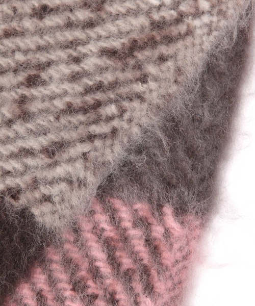 studio CLIP（スタディオクリップ）の「静電気軽減ふわふわストール（マフラー・レディース・ブルー/イエロー/オレンジ/ベージュ/ピンク/グリーン・FREE）」の17枚目の写真