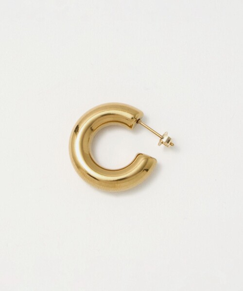 BEAUTY&YOUTH UNITED ARROWS（ビューティーアンドユースユナイテッドアローズ）の「ボリューム フープ ピアス（ピアス（両耳用）・レディース・ゴールド/シルバー・FREE）」の3枚目の写真
