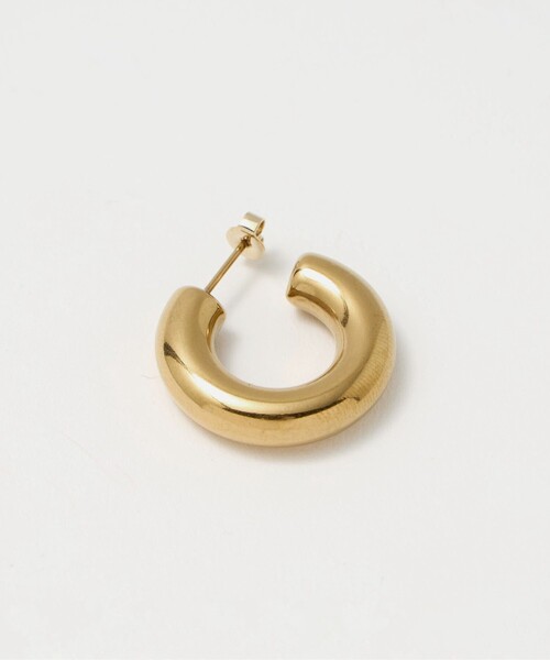 BEAUTY&YOUTH UNITED ARROWS（ビューティーアンドユースユナイテッドアローズ）の「ボリューム フープ ピアス（ピアス（両耳用）・レディース・ゴールド/シルバー・FREE）」の4枚目の写真