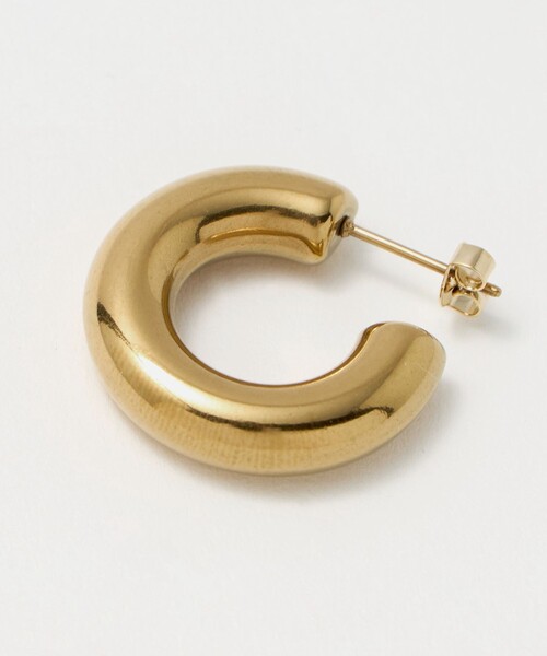 BEAUTY&YOUTH UNITED ARROWS（ビューティーアンドユースユナイテッドアローズ）の「ボリューム フープ ピアス（ピアス（両耳用）・レディース・ゴールド/シルバー・FREE）」の6枚目の写真