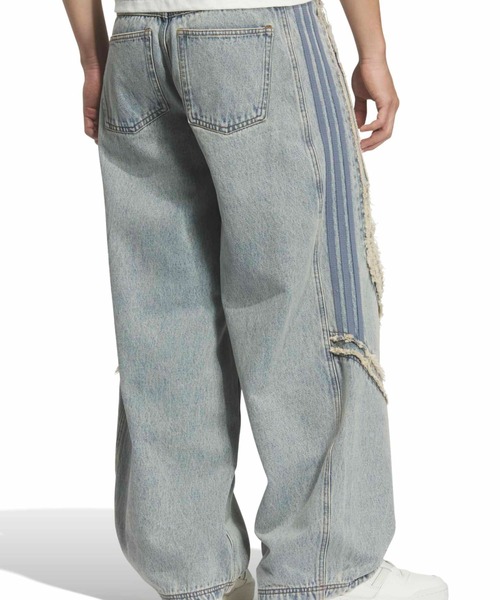 adidas(アディダス)の「adidas TG WIDE DENIM PANTS / アディダス チームガイスト ワイド D パンツ(デニムパンツ・メンズ・インディゴブルー・24inch/25inch/26inch/30inch/32inch/34inch/36inch)」の9枚目の写真