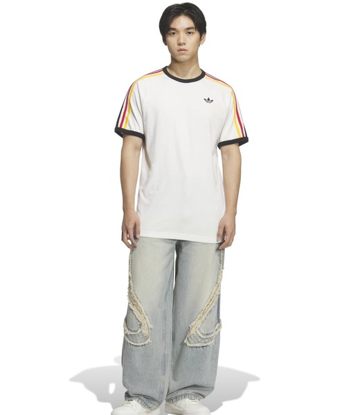 adidas(アディダス)の「adidas TG WIDE DENIM PANTS / アディダス チームガイスト ワイド D パンツ(デニムパンツ・メンズ・インディゴブルー・24inch/25inch/26inch/30inch/32inch/34inch/36inch)」の10枚目の写真