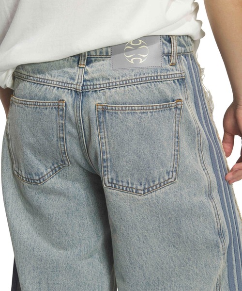 adidas(アディダス)の「adidas TG WIDE DENIM PANTS / アディダス チームガイスト ワイド D パンツ(デニムパンツ・メンズ・インディゴブルー・24inch/25inch/26inch/30inch/32inch/34inch/36inch)」の8枚目の写真