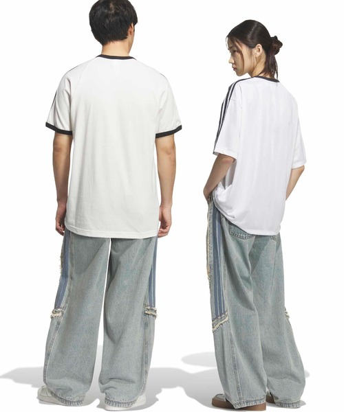 adidas(アディダス)の「adidas TG WIDE DENIM PANTS / アディダス チームガイスト ワイド D パンツ(デニムパンツ・メンズ・インディゴブルー・24inch/25inch/26inch/30inch/32inch/34inch/36inch)」の12枚目の写真