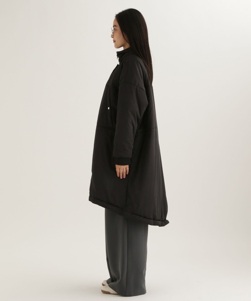 studio CLIP(スタディオクリップ)の「【daily CLIP】モンスター中綿コート(ダウンジャケット/コート・レディース・ベージュ/ブラック・FREE)」の17枚目の写真