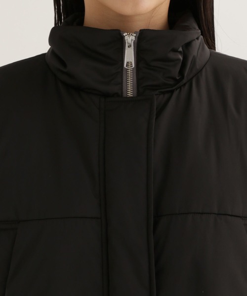 studio CLIP(スタディオクリップ)の「【daily CLIP】モンスター中綿コート(ダウンジャケット/コート・レディース・ベージュ/ブラック・FREE)」の19枚目の写真