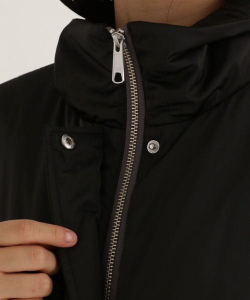 studio CLIP(スタディオクリップ)の「【daily CLIP】モンスター中綿コート(ダウンジャケット/コート・レディース・ベージュ/ブラック・FREE)」の22枚目の写真