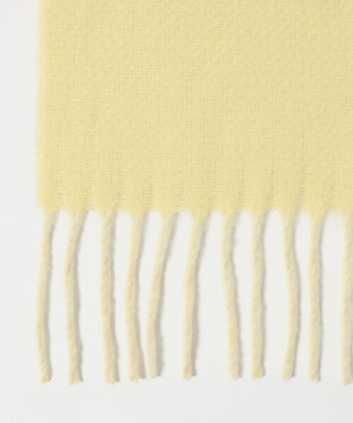 BEAUTY&YOUTH UNITED ARROWS（ビューティーアンドユースユナイテッドアローズ）の「リバーシブル ソフト マフラー（マフラー・レディース・オフホワイト/ネイビー/イエロー・FREE）」の12枚目の写真