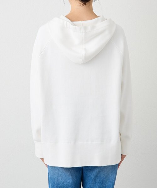 RIVE DROITE（リヴドロワ）の「【ロングシーズン活躍】スエットライクフーディニット（ニット/セーター・レディース・ライトグレー/ピンク/オフホワイト・FREE）」の19枚目の写真