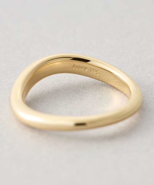 Jouete（ジュエッテ）の「[ツイニング] リング フロウ（リング・レディース・イエローゴールド・19号/15号/13号/17号/21号/11号/9号/7号）」の6枚目の写真