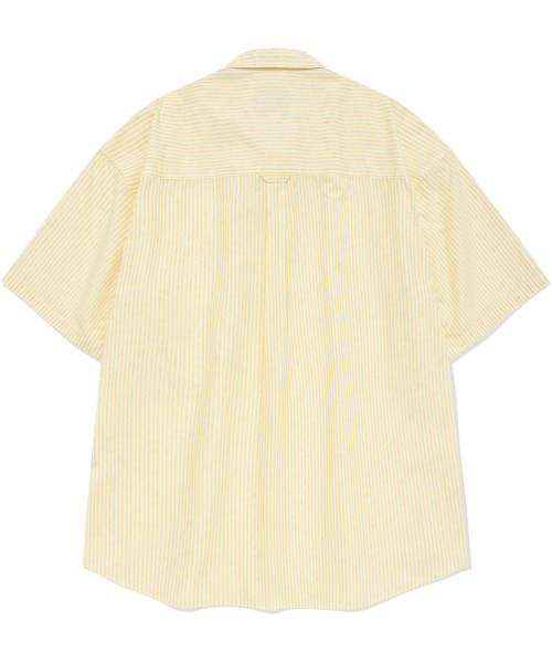 COVERNAT(カバーナット)の「ドローイングストライプハーフシャツイエロー(シャツ/ブラウス・レディース・その他・LARGE/MEDIUM/SMALL/X-LARGE)」の2枚目の写真