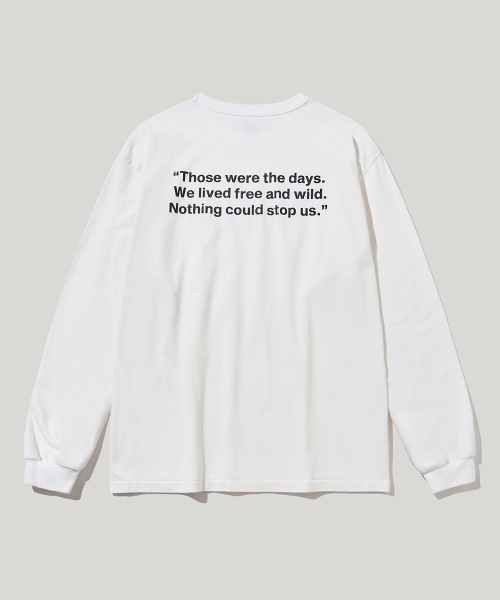 RUSTICCLUB(ラスティッククラブ)の「COWBOY MESSAGE LONG SLEEVE_WHITE(Tシャツ/カットソー・レディース・その他・MEDIUM/LARGE)」の2枚目の写真