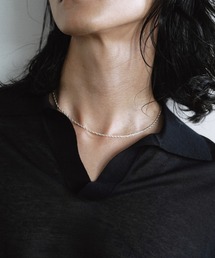 WYM LIDNM（ウィム バイ リドム）の「Silver 925 CROSS-LINK CHAIN NECKLACE（ネックレス）」